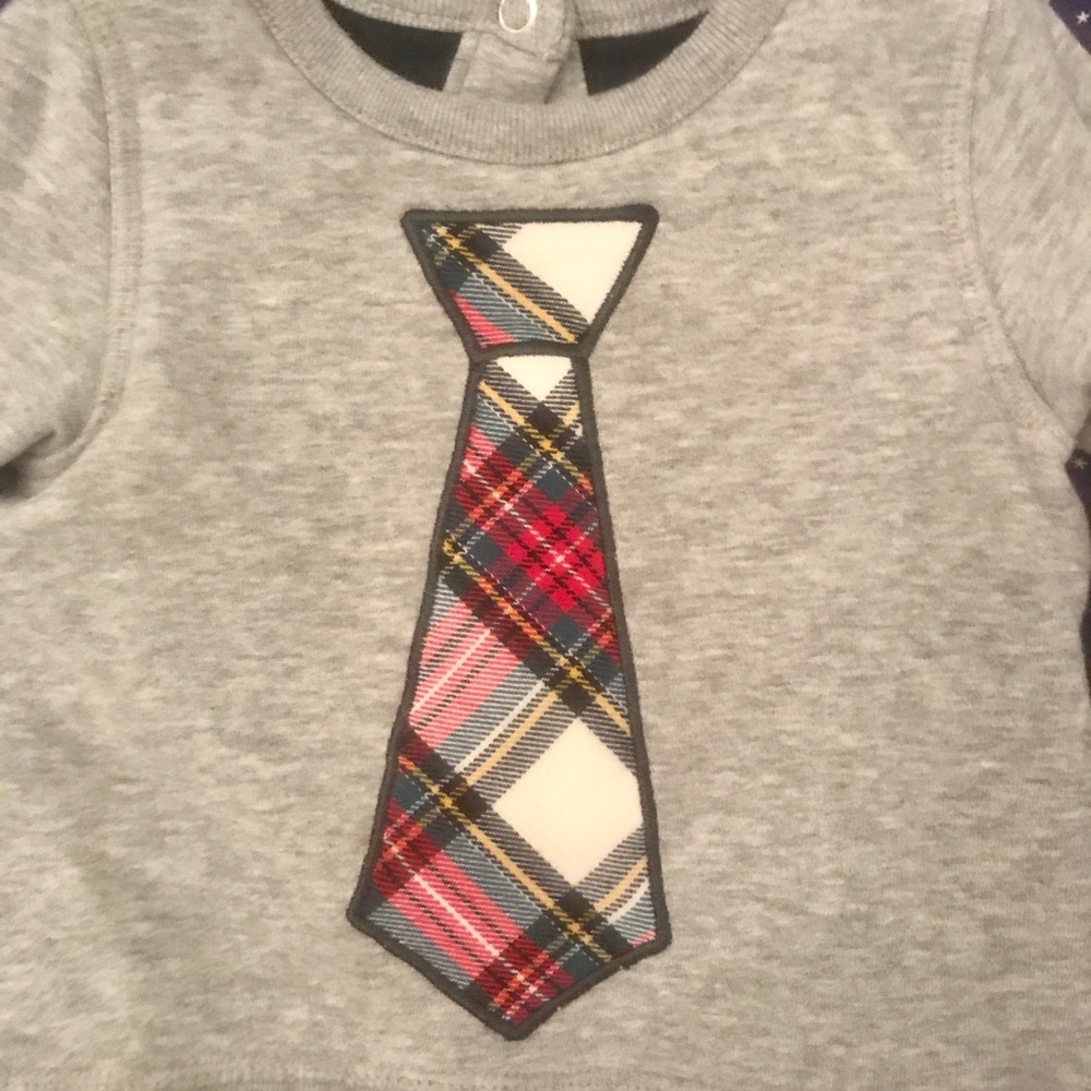 Mr. Sweatshirt Romper👔